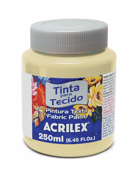Pintura para tela Acrilex 250ml Marfil 529