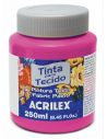 Pintura para tela Acrilex 250ml Rosa Oscuro 542