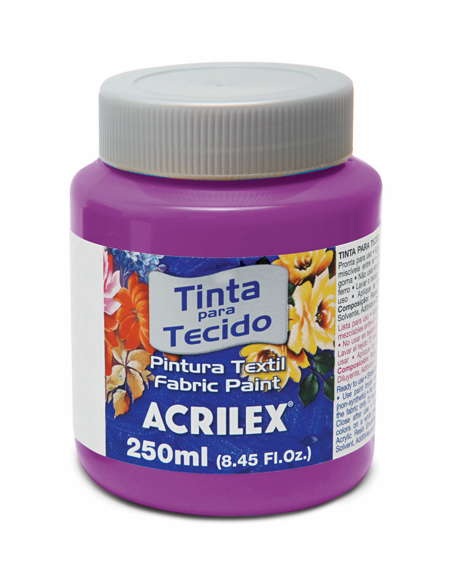 Pintura para tela Acrilex 250ml Magenta 549