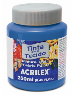 Pintura para tela Acrilex 250ml Azul Cerúleo 568