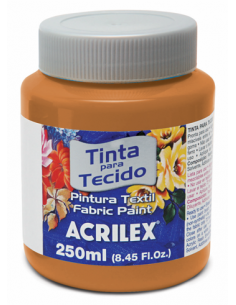 Pintura para tela Acrilex 250ml Caramelo 569