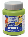 Pintura para tela Acrilex 250ml Verde Pistacho 570
