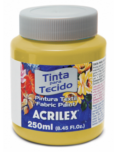 Pintura para tela Acrilex 250ml Ocre Oro 573