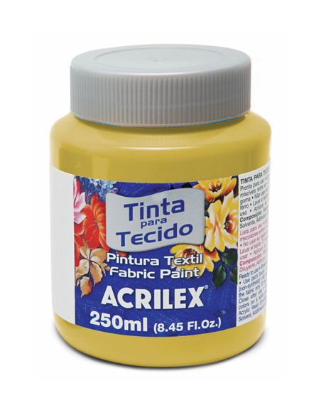 Pintura para tela Acrilex 250ml Ocre Oro 573