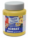 Pintura para tela Acrilex 250ml Ocre Oro 573