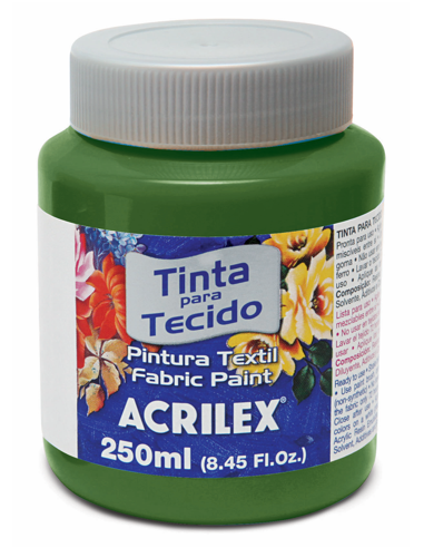 Pintura para tela Acrilex 250ml Verde...