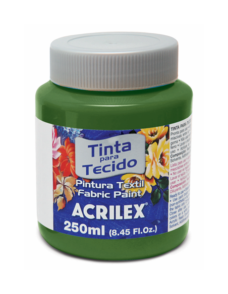 Pintura para tela Acrilex 250ml Verde Grama 582