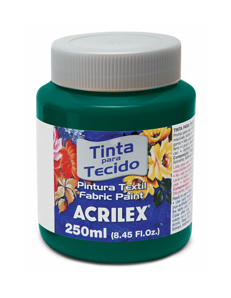 Pintura para tela Acrilex 250ml Agua Marina 803