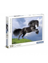Rompecabezas Fresian Black Horse de 500 piezas, Clementoni