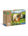 Rompecabezas Horses de 104 piezas, Clementoni