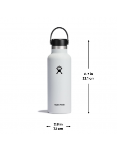 HYDROFLASK Bote White 18Oz
