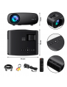 HAVIT Proyector Negro PJ207