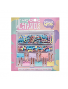 Mooving Kit de oficina Maw pastel