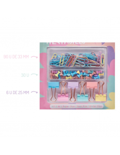Mooving Kit de oficina Maw pastel