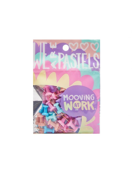 Mooving Chinches 50unidades Maw pastel