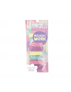 MOOVING Set 8 banderitas señaladoras Maw pastel