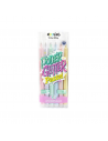 Set de marcadores glitter pastel Mooving x6