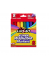 Cra-Z-Art  MARCADORES SUPER LAVABLES JUMBO SET 8 PCS