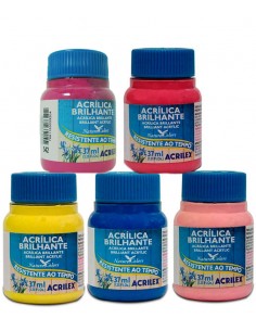 Pintura Acrílica Brillante (37 ml) - ACRILEX | Jobbi