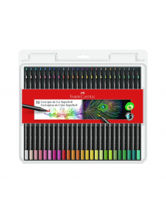 FABER-CASTELL Ecolápices de Color Supersoft 50 Colores