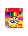 Cra-Z-Art LAPICES DE COLORES LARGOS SET 72 PCS