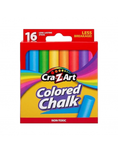 Cra-Z-Art  TIZA DE COLORES SET 16 PCS