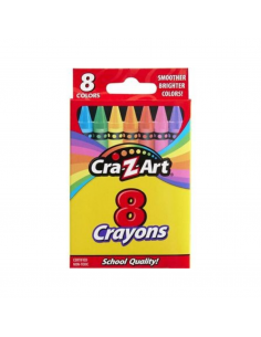 Cra-Z-Art CRAYONES SET 8 PCS