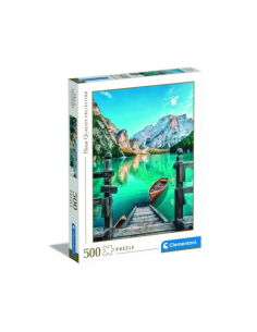Rompecabezas braies lake 500 pzas, CLEMENTONI