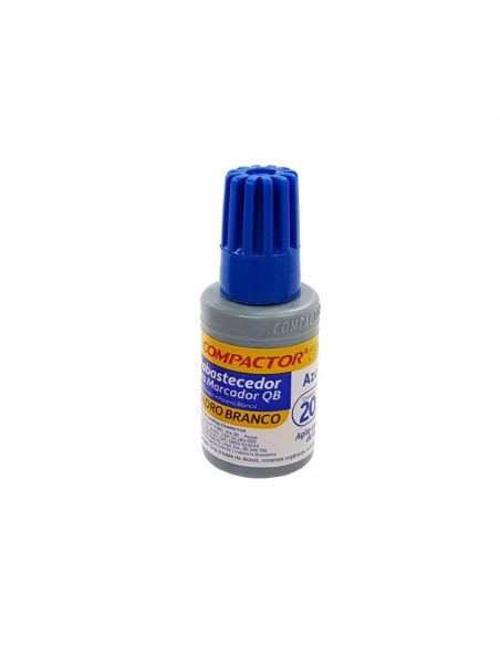 Recarga para Marcador de Pizarra Azul, COMPACTOR