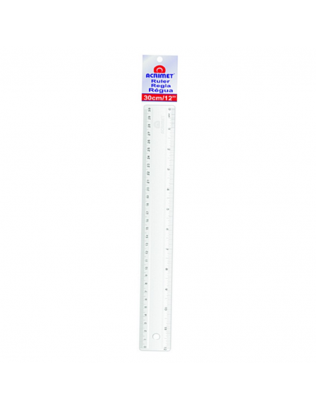 Regla 30 cm , ACRIMET
