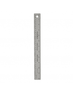 Regla inoxidable 30 cm, MERANGUE