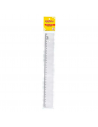Regla de 30 cm cristal, ACRICOLOR (waleu) NEW LINE