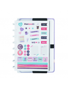 Cuaderno Inteligente Inteligente Purple Galaxy By Gocase A5