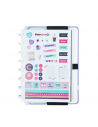 Cuaderno Inteligente Inteligente Purple Galaxy By Gocase A5
