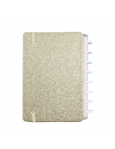Cuaderno Inteligente Lets Glitter Gold A5