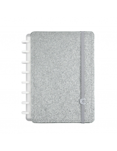 Cuaderno Inteligente Lets Glitter Silver A5