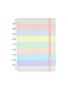 Cuaderno Inteligente Arco Iris Pastel Medio