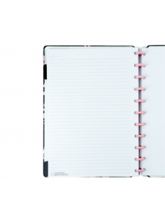 Cuaderno Inteligente By Gocase Classical Rose Black Grande