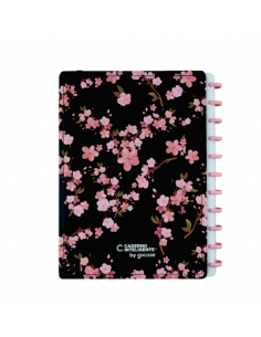 Cuaderno Inteligente By Gocase Classical Rose Black Grande