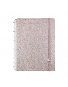 Cuaderno Inteligente Lets Glitter Rose Grande