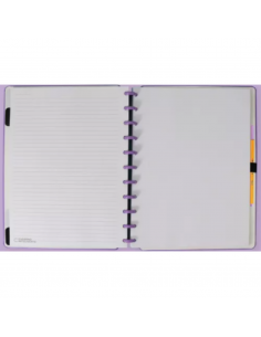 Cuaderno Inteligente Morado Grande