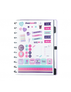 Cuaderno Inteligente Silver Love Grande