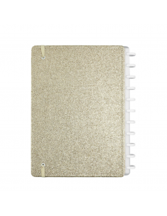 Cuaderno Inteligente Lets Glitter Gold Grande