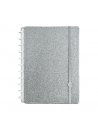 Cuaderno Inteligente Lets Glitter Silver Grande