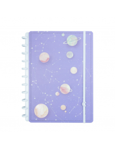 Cuaderno Inteligente Purple Galaxy By Gocase Grande