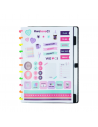 Cuaderno Inteligente Lets Glitter Neon Black Grande