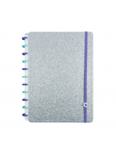 Cuaderno lnteligente Lets Glitter Silver 2.0 Grande