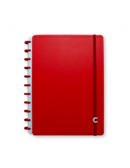 Cuaderno Inteligente Rojo Grande