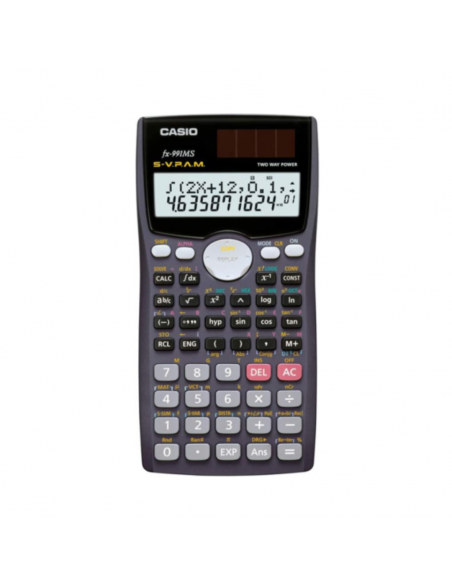 Calculadora Científica Casio 401F GY-BK - FX-991MS-WC- DT-V