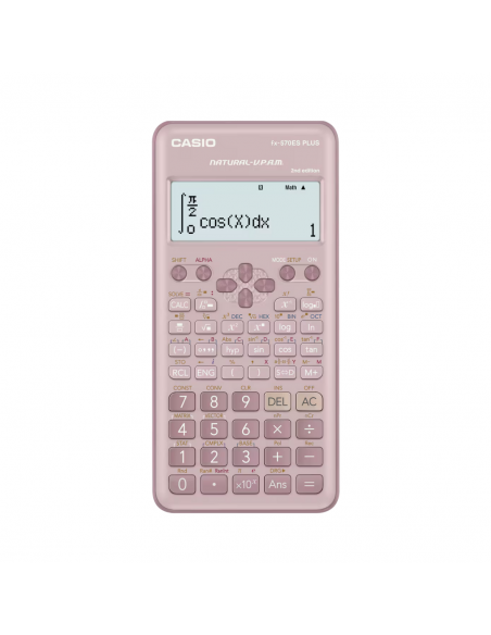 Calculadora Científica CASIO 417F PK - FX- 570ESPLUS2PKWDT